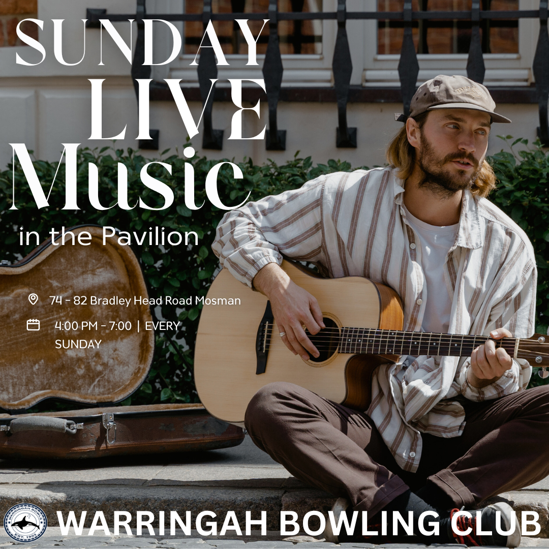 Sunday Live Music in the Pavilion 4:00pm til 7:00pm