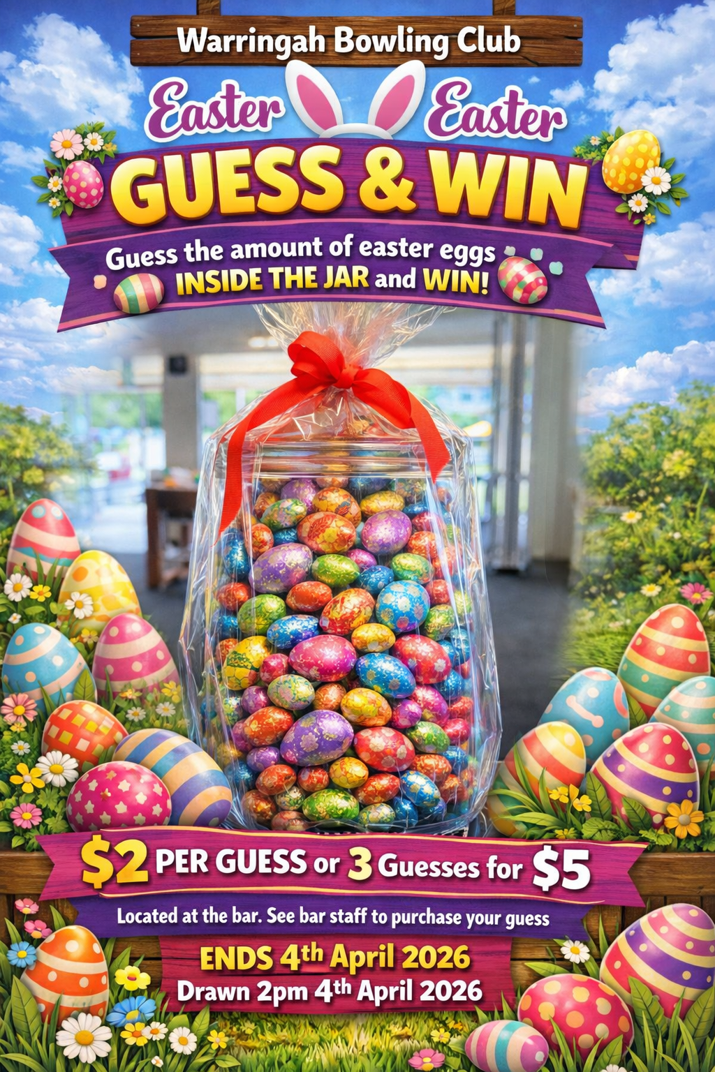 Easter Guess to win
